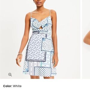 Loft ladies, new with tags, patchwork dress size 10